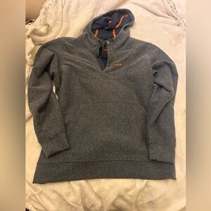 Patagonia blue hemp work hoodie. Size M